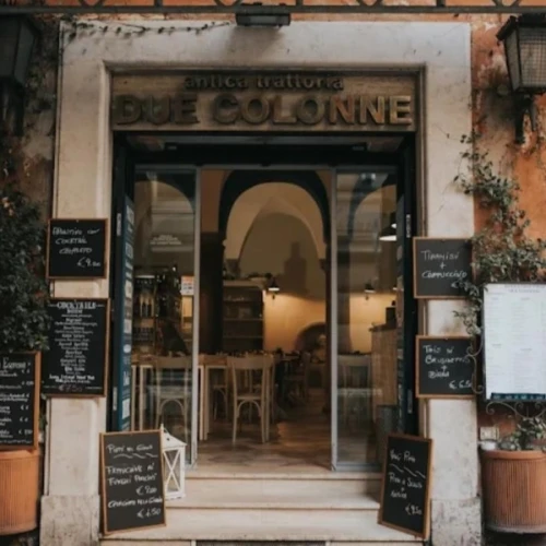 Capodanno all' Antica Trattoria Due Colonne a Roma